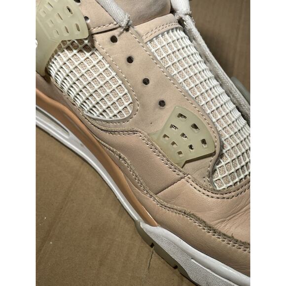 Nike Air Jordan 4 Retro Shimmer W Size 10.5W/9M DJ0675-200 OG Tan Bred Brown - Picture 16 of 16